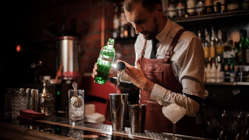 tablier de cuisine en cuir