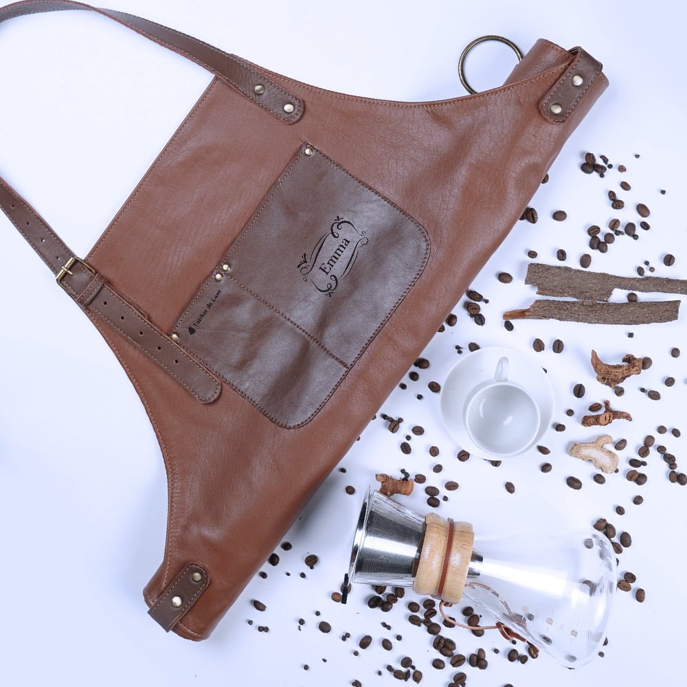 Tablier De cuisine Personnalise En Cuir