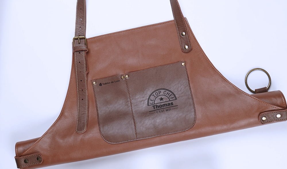 tablier cuir de Tablier de Luxe