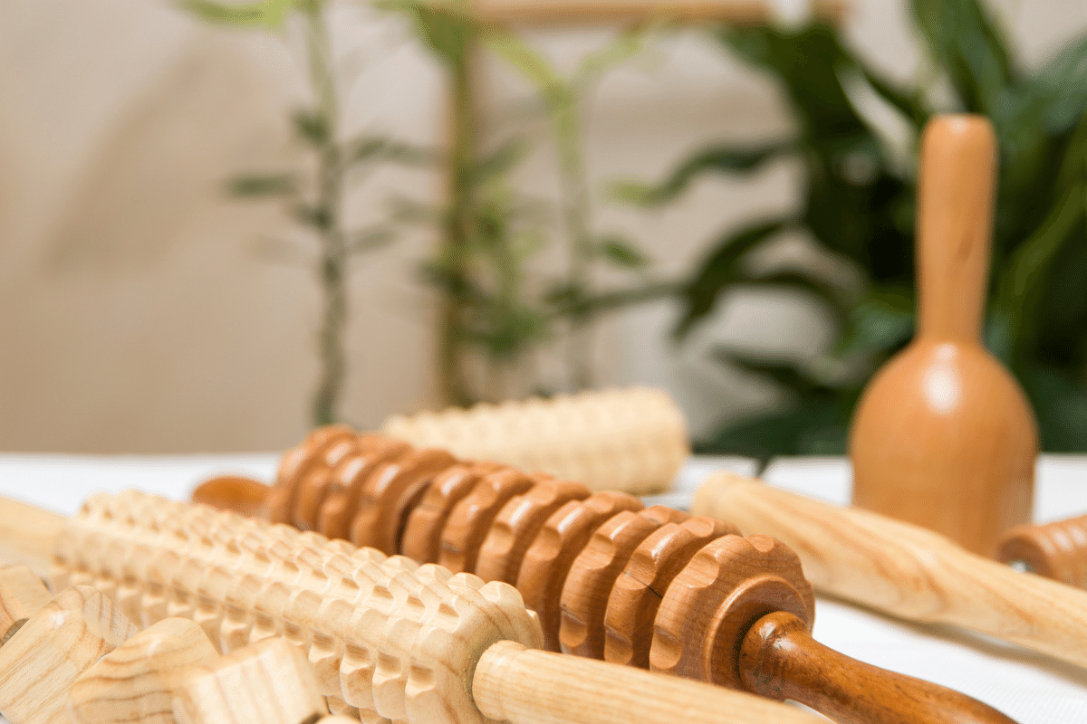 ensemble de massage à domicile