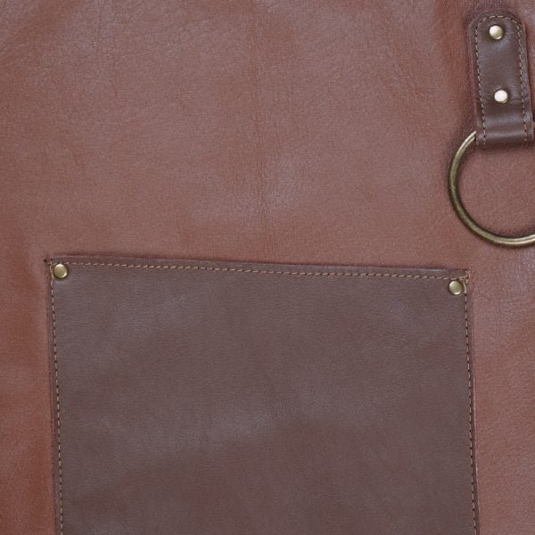 Tablier de cuisine personnalisé en cuir pour les chefs