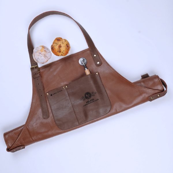 Tablier en cuir personnalisé idéal pour les Professionnels!