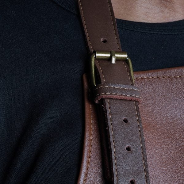 Tablier en cuir personnalisé idéal pour les Professionnels!